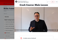 Media Training Crash Course
