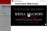 Media Training Crash Course