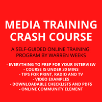 Media Training Crash Course