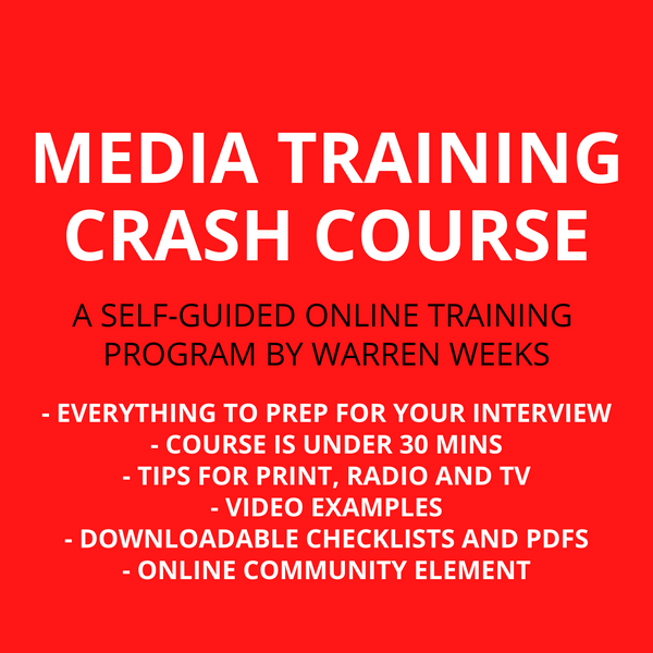 Media Training Crash Course