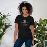 Keep Calm and Communicate Effectively  - Premium Unisex Tee (Free shipping)