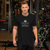 Keep Calm and Communicate Effectively  - Premium Unisex Tee (Free shipping)