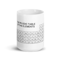 The PR-odic Table of the Elements Coffee Mug