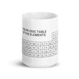 The PR-odic Table of the Elements Coffee Mug