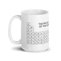 The PR-odic Table of the Elements Coffee Mug